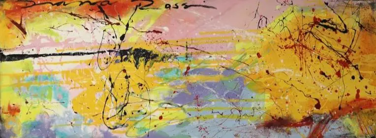 Diana Rossi. emRevellious Soul/em, 2021. T�cnica mixta. 150 x 50 cm. Cortes�a