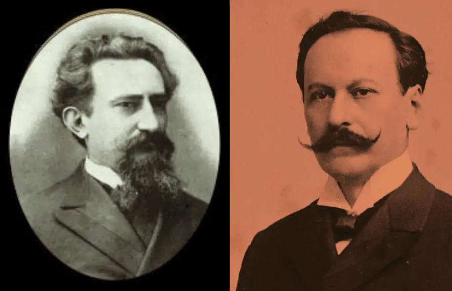 Jos� Segundo Decoud y Juan Silvano Godoy. Archivo