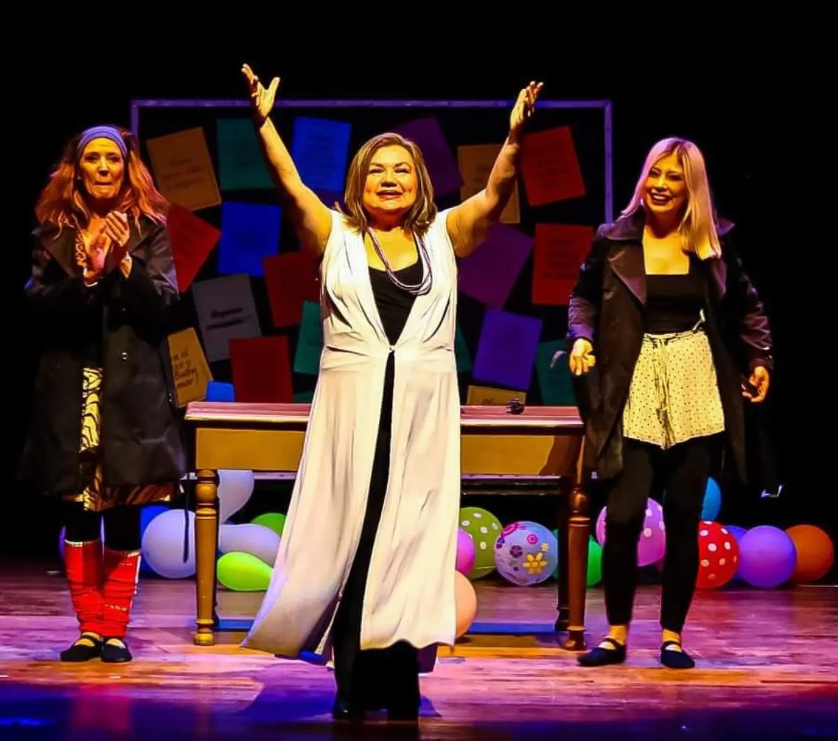 Raquel Rojas, Mar�a Liz Barrios y Carmen Briano en 