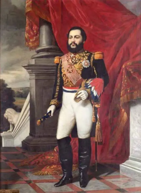 Aurelio García, emRetrato del Mariscal Francisco Solano López/em, 1866. Cortesía