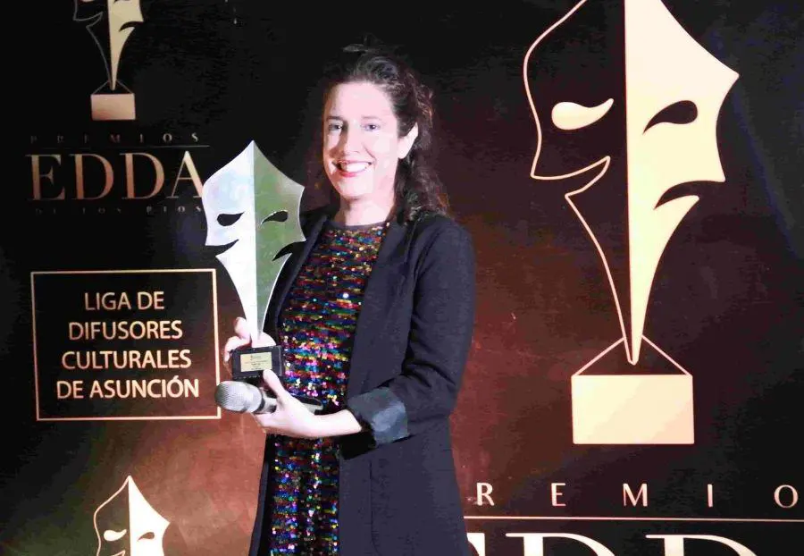 Paola Ir�n, dramaturga y directora general de la multipremiada emNombre /em� Ricardo Grance