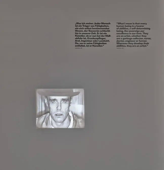 emTodo ser humano es un artista. Ejercicios cosmopol�ticos con Joseph Beuys/em, Kunstsammlungen Nordrhein-Westfalen, D�sseldorf, 2021. Vista de sala. Foto: Achim Kukulies