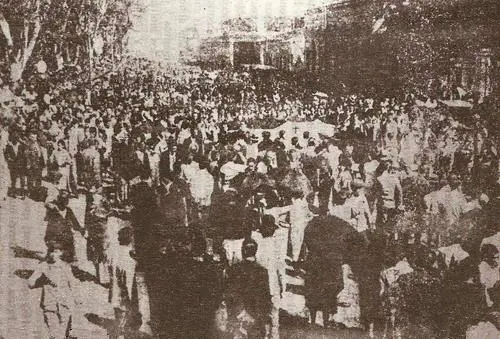 Im�genes del cortejo f�nebre. 24 de octubre de 1931. Cortes�a