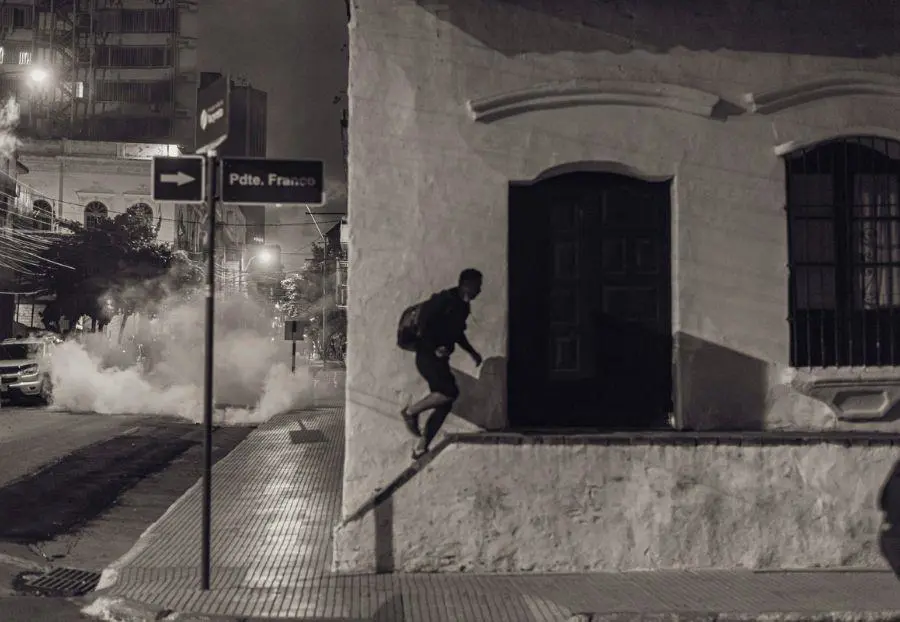 Andr�s Palacios. emLa esquina de la independencia/em. Tercer premio. Cortes�a