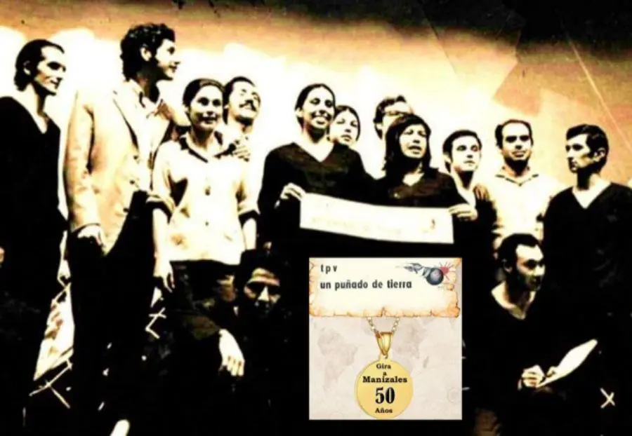 Estreno deem Un puñado de tierra/em en el CCPA. Noviembre, 1970. Cortesía