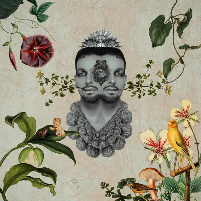Juan Florenci��ez. emAutorretrato/em,�2020. Collage digital. Cortes�a