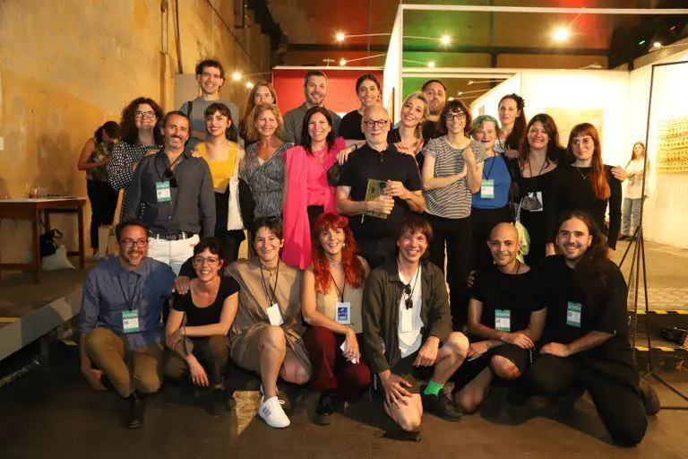 Los ganadores y organizadores del Premio En Obra, en la secci�n Factor Studio � La Naci�n (Argentina)