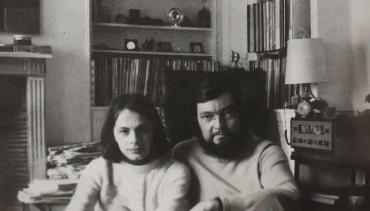 Cristina Peri Rossi y Julio Cort�zar, Par�s, 1973. Archivo Peri Rossi-Archivo Cort�zar