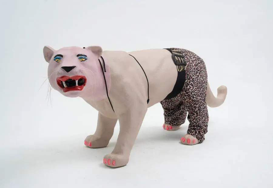 Bettina Brizuela,�emRosa Silvestre./em Pintura, customizaci�n e intervenci�n. Cortes�a