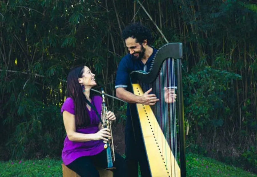 Lara Barreto y Juanjo Corbal�n. Cortes�a