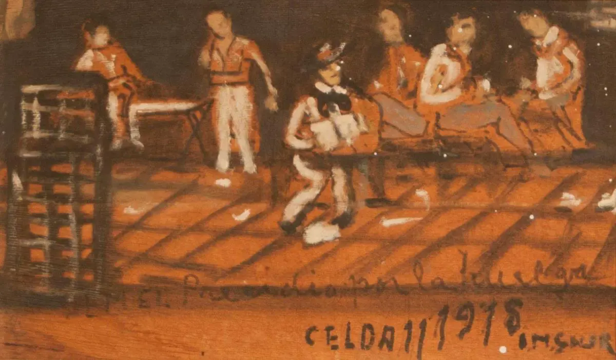 Ignacio Nu�ez Soler, emCelda 11,/em 1918. Colecci�n Fundaci�n Huellas de la Cultura Paraguaya (FB de la Fundaci�n)