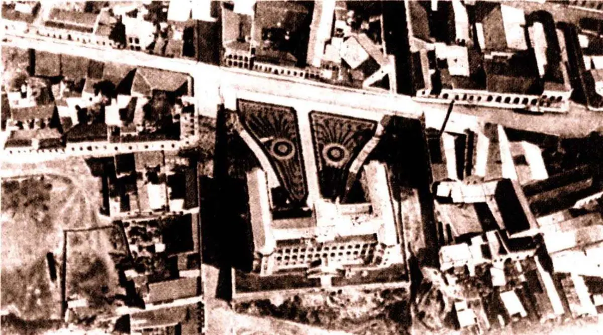 El Palacio de L�pez en 1930. Cortes�a