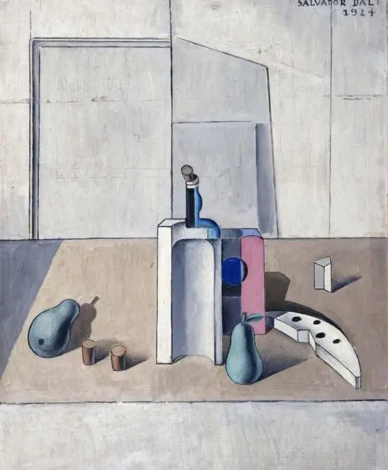 Salvador Dalí, emNaturaleza muerta/em, 1924. Óleo sobre lienzo. Colección Museo Reina Sofía. Cortesía