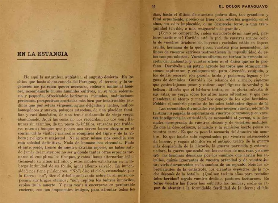 emEl dolor paraguayo/em, primera edición, Editorial La Protesta, Buenos Aires, 1909.