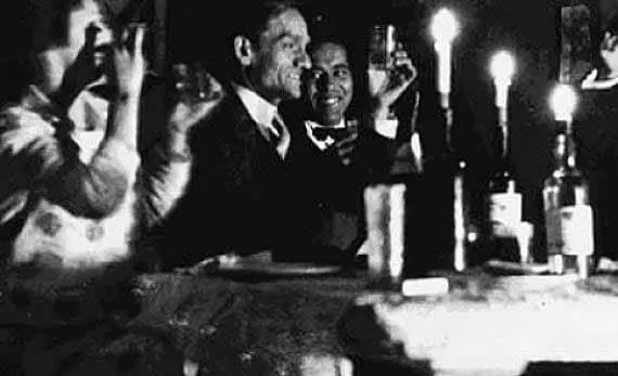 César Vallejo en París. Cortesía