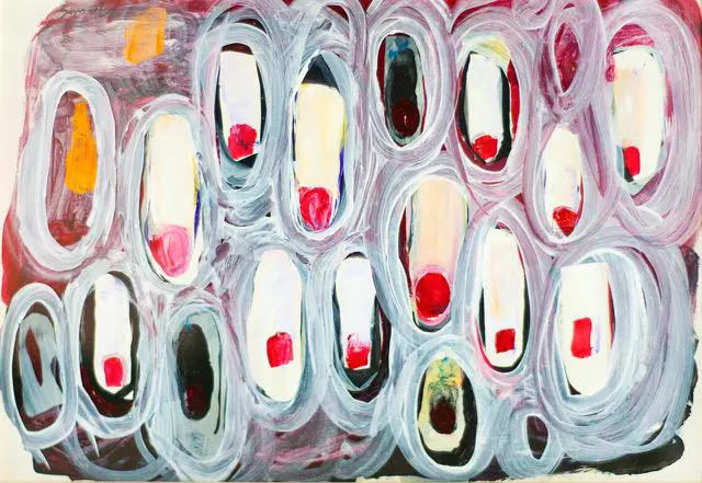 Karina Yaluk, de la serie emPinturas del Exoplaneta/em, 2021 @ Ana Ayala