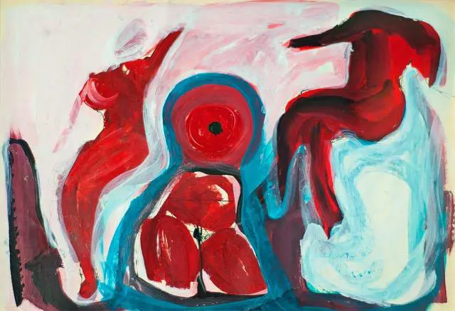 Karina Yaluk, de la serie emPinturas del Exoplaneta/em, 2021 @ Ana Ayala