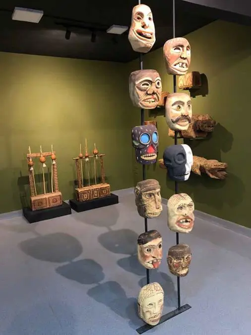 Sala &ldquo;Annick Sanjurjo de arte popular&rdquo;, Fundaci�n Texo. Cortes�a