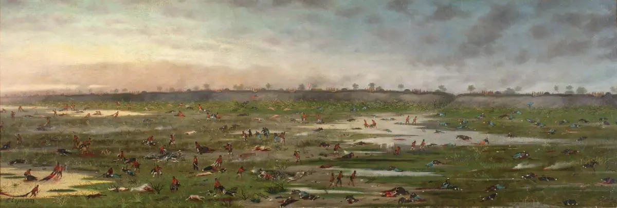 C�ndido L�pez.�emDespu�s de la batalla de Curupayty,/em 1893. Cortes�a