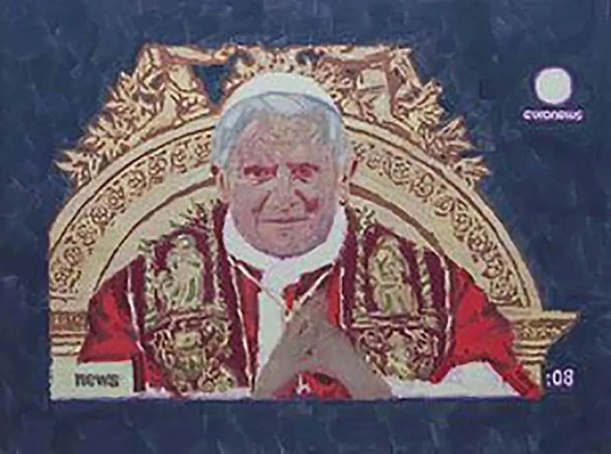 Oleg Tistol, emBenedicto XVI./em Cortes�a