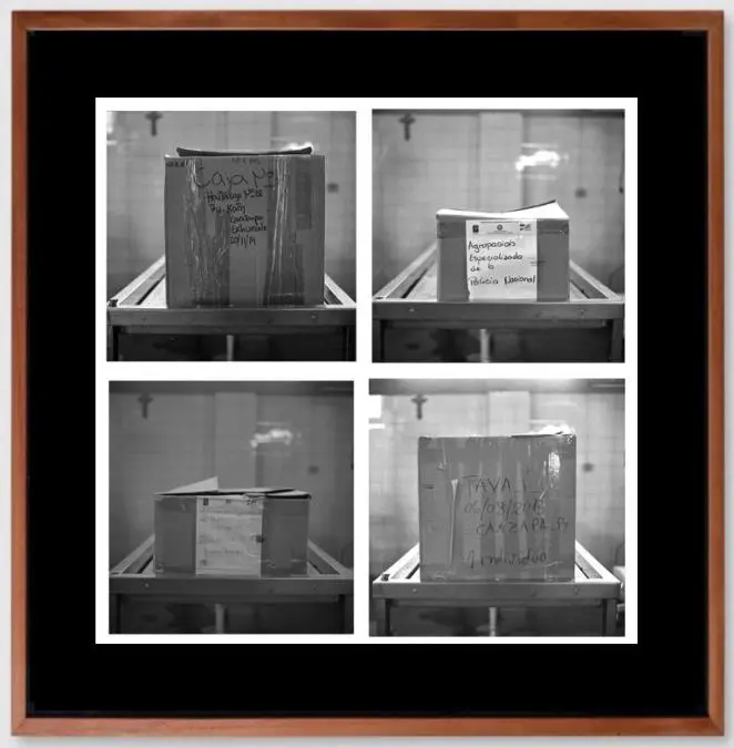 Alfredo Quiroz, emEl desagravio (1-2-3-4)/em,�2018.�Fotograf�a anal�gica. Obra exhibida actualmente en el MOLAA. Cortes�a