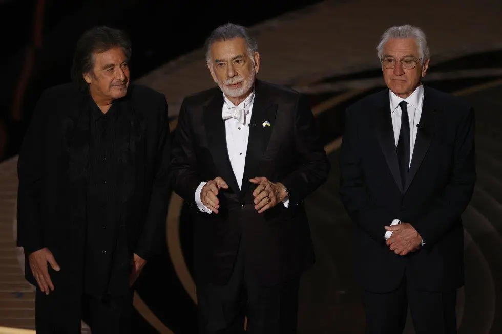 Al Pacino, Francis Ford Coppola y Robert de Niro, homenajeados por los 50 años deem El padrino/em.