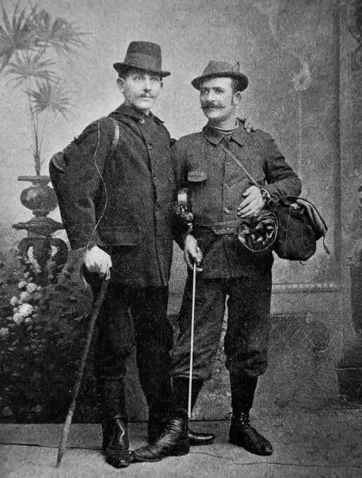 Los hermanos Mirko y Stevo Seljan. Cortes�a