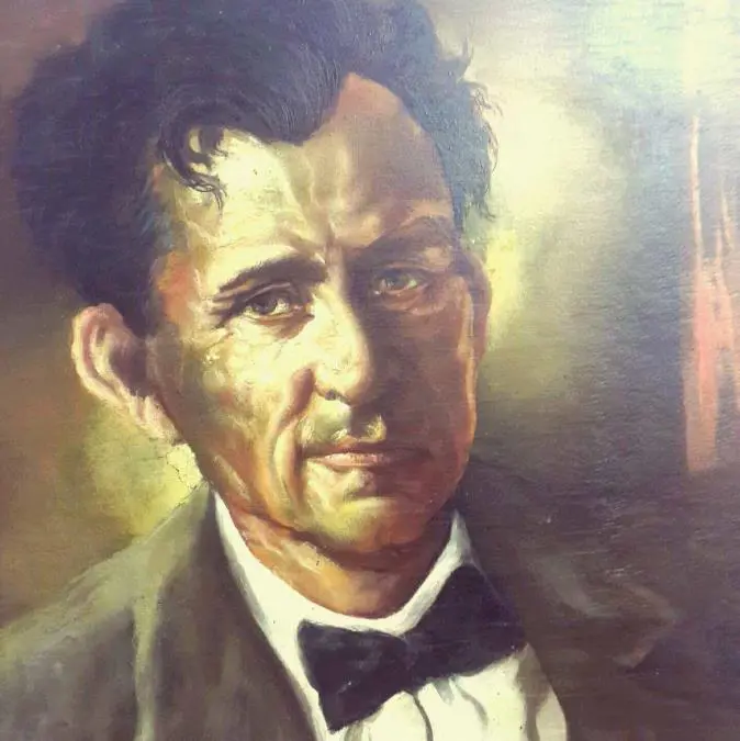 Wolf Bandurek, emRetrato de Julio Correa/em. �leo sobre tela. Colecci�n privada. Cortes�a