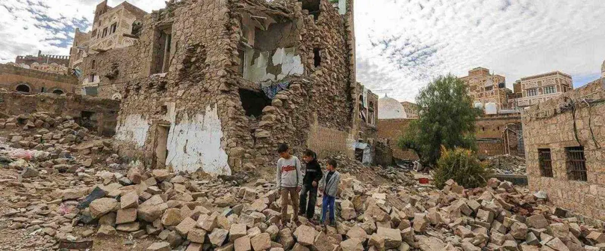Yemen destruido (ACNUR)