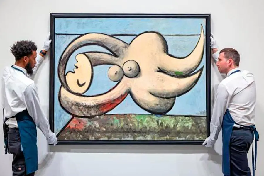 Pablo Picasso, emFemme nue couch�e/em, 1932. Cortes�a