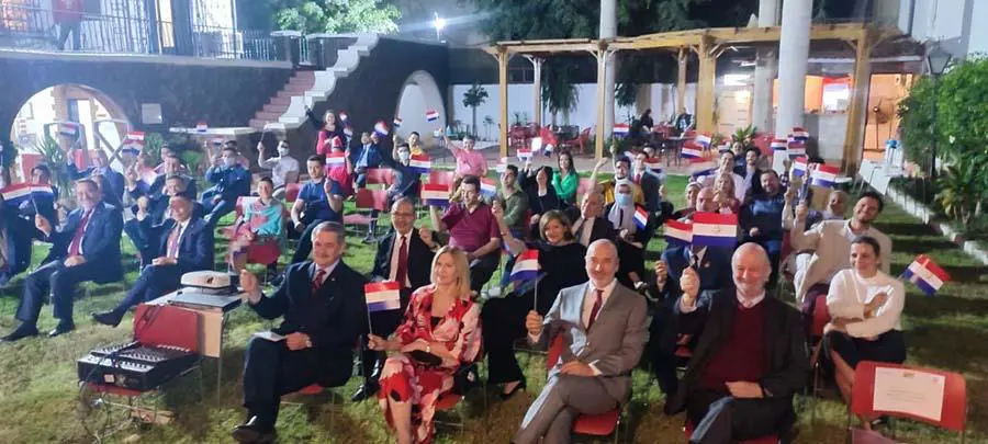 Proyecci�n de emLos buscadores,/em en El Cairo. Cortes�a