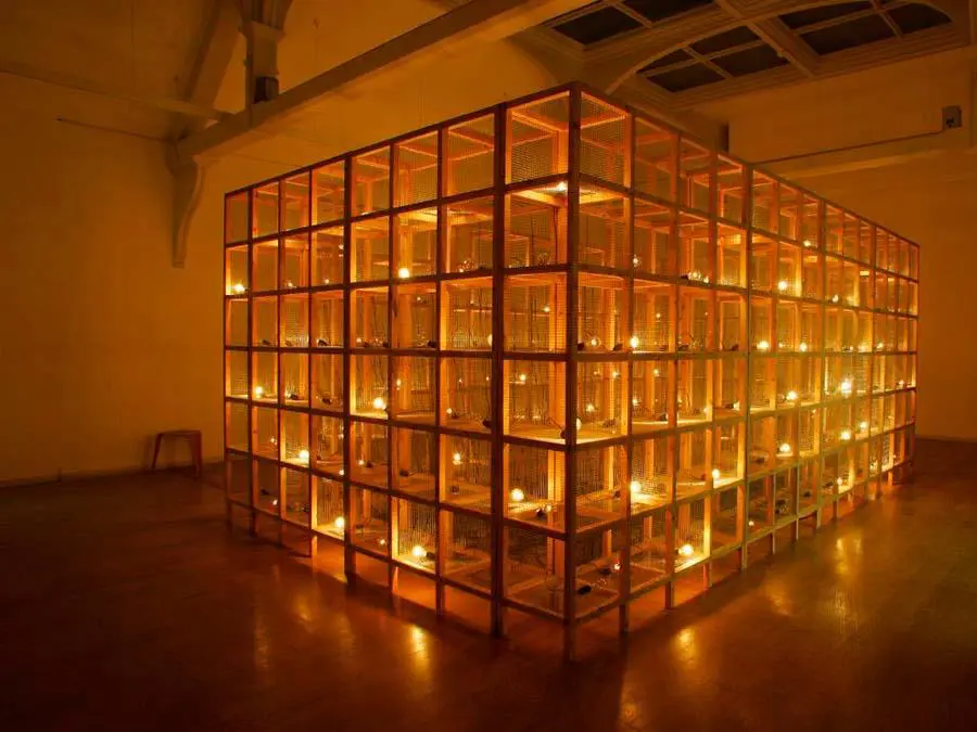 Obra de Geoff Craddick. Cortes�a