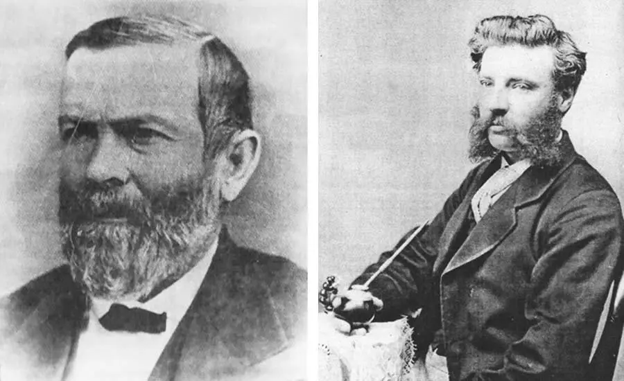Charles A. Washburn y George Frederick Masterman. Cortesía