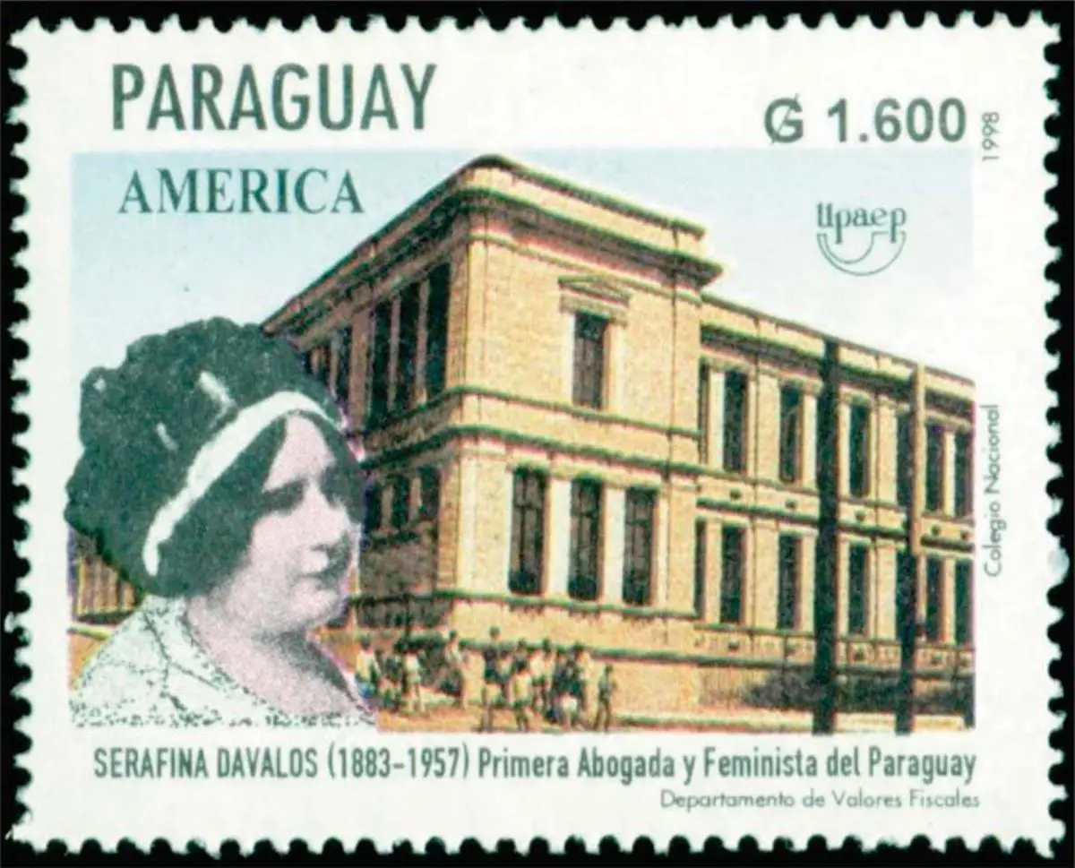 Serafina D�valos, 1998.em Cat�logo de estampillas del Paraguay/em.