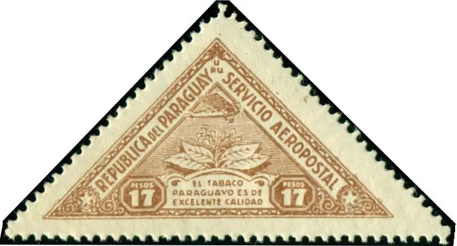 Tabaco paraguayo, 1935.em Cat�logo de estampillas del Paraguay./em