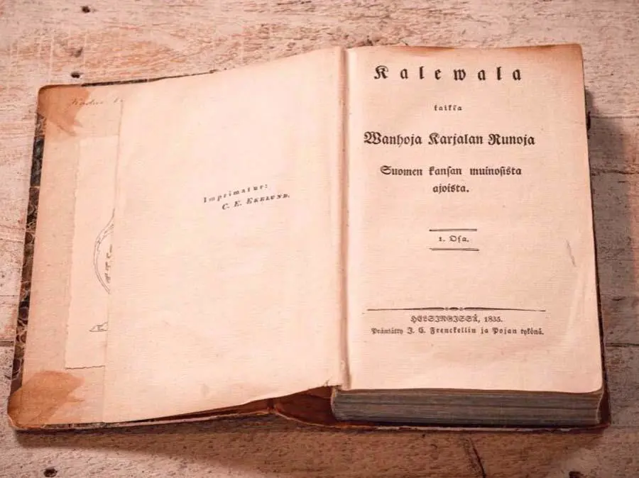 emKalevala,/em 1835. Cortes�a