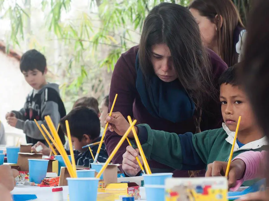Taller de Expresi�n libre en El Granel. Cortes�a