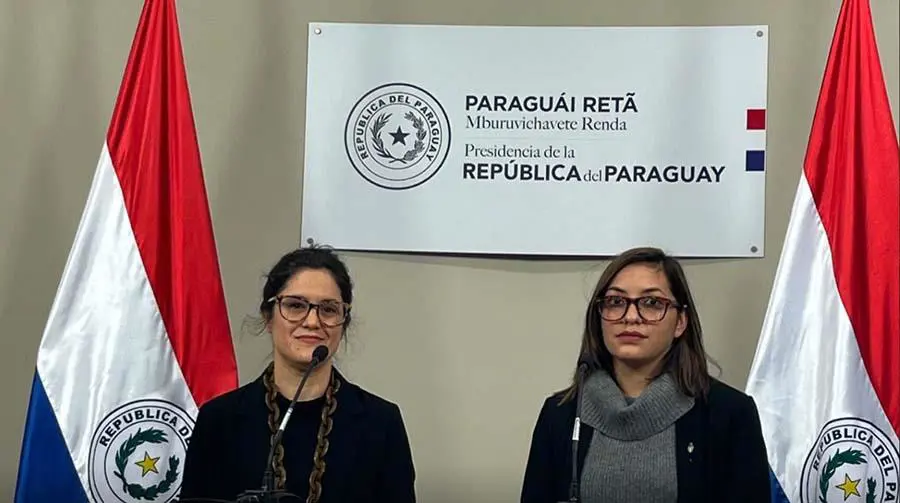 Adriana Ortiz y Cynthia Melgarejo. Cortes�a