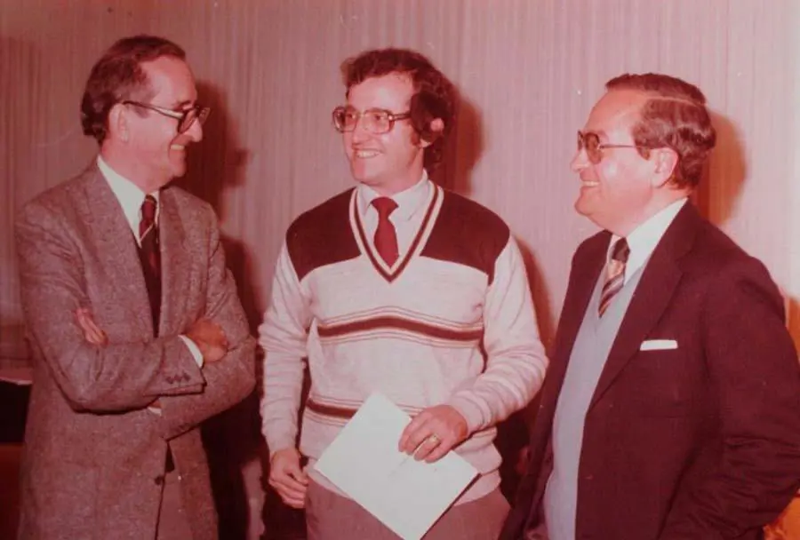 Enrique Bordenave, Alfredo Seiferheld y Jer�nimo Irala Burgos. Cortes�a