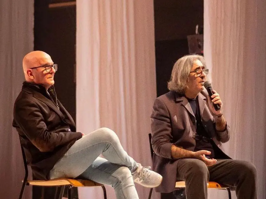 Miguel Bonin y Jos� Miguel �vora. Cortes�a
