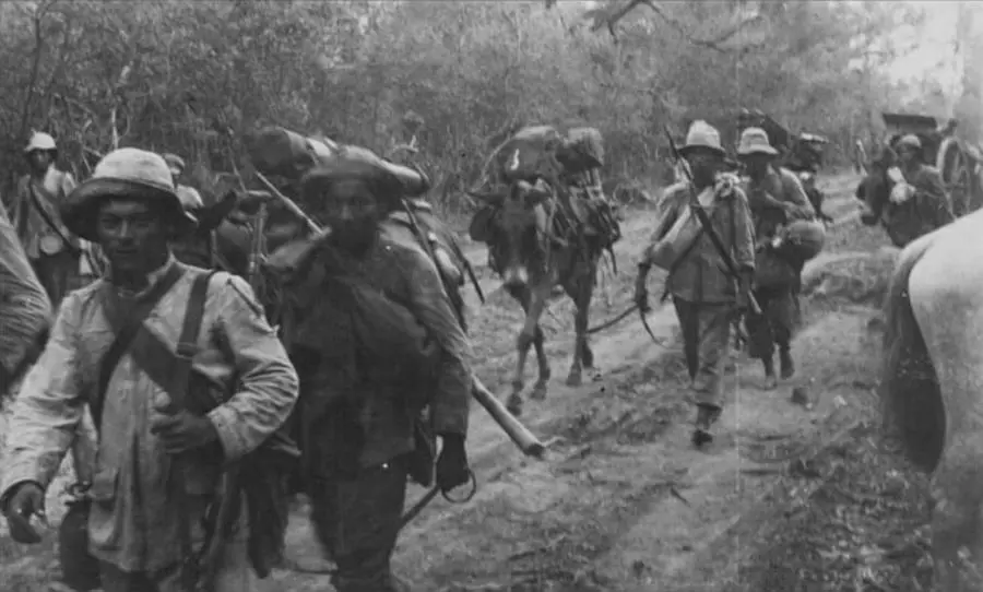 Guerra del Chaco. Archivo De Sanctis