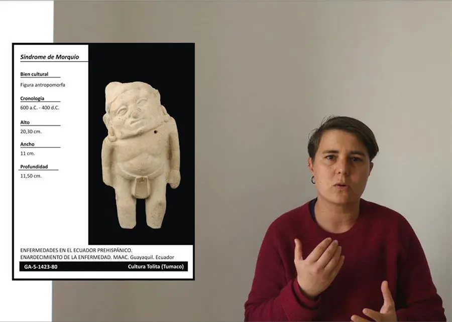 Francis Naranjo. emEnfermedad colectiva/em, Conversaci�n 2, 2020. Still de video. Cortes�a del artista