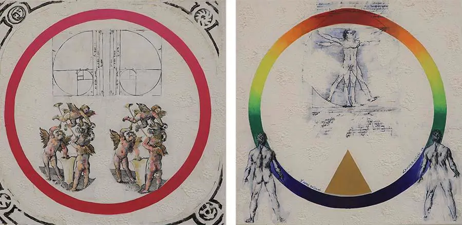 Obras de Osvaldo Camperchioli. Cortes�a