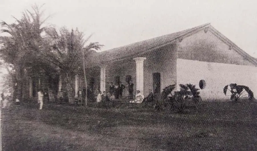 Casa Baja, ca. 1929. Fuente: A. Schuster