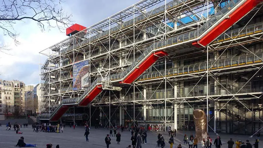 Centro Georges Pompidou. Fuente: Steven Zucker/Creative Commons