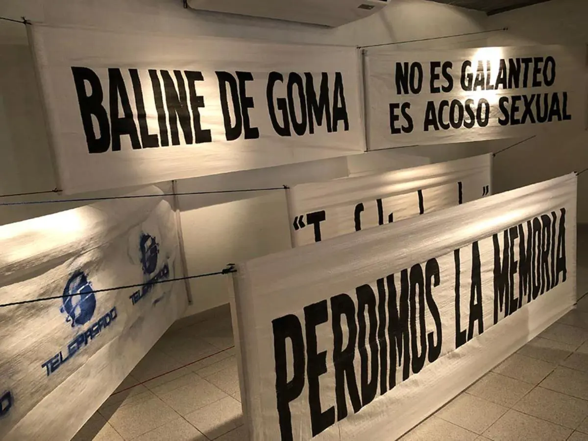 David Amado. emPerdimos la memoria; Baline de goma; &ldquo;Te falta hombre&rdquo;; No es galanteo es acoso,/em 2022. Pasacalles. Cortes�a