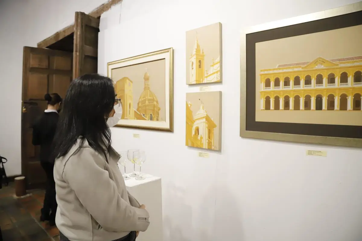 Obras de Horacio Guimaraens en Casa Castelv�. Cortes�a
