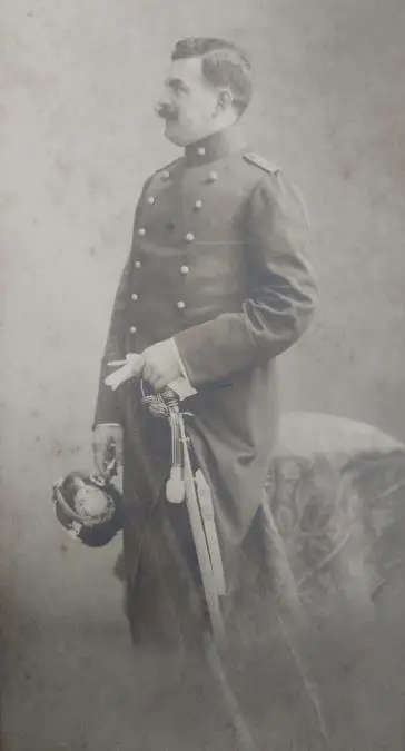 El coronel Adolfo Chirife, ministro de Guerra y Marina. Cortesía
