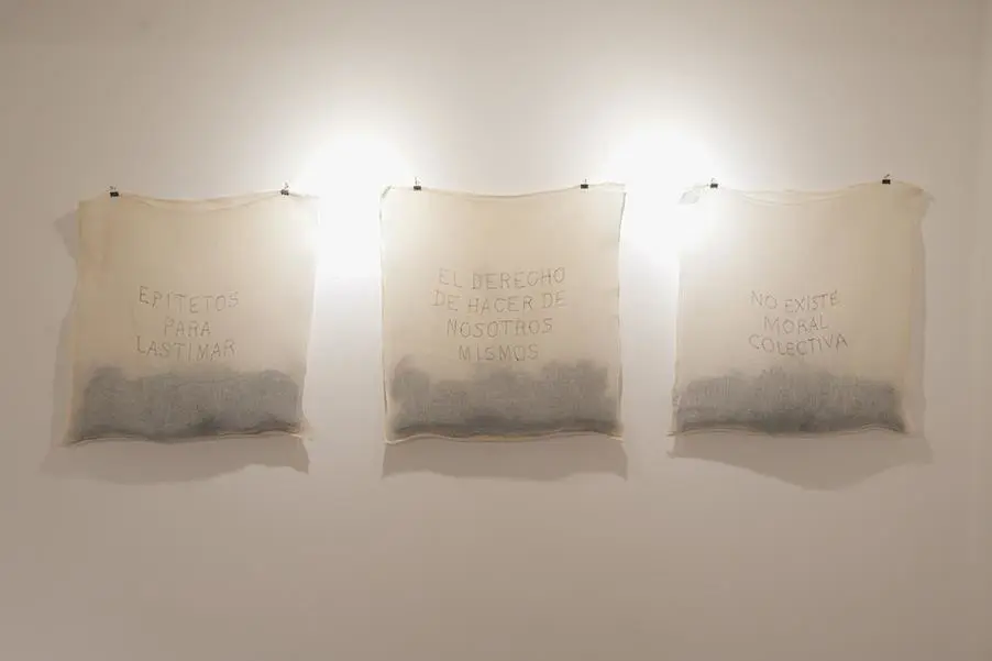 Arnaldo Cristaldo, instalación. Cortesía