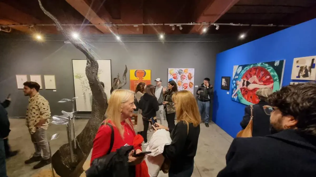 Centro Cultural Juan de Salazar, exposici�n de AVISPA. Cortes�a